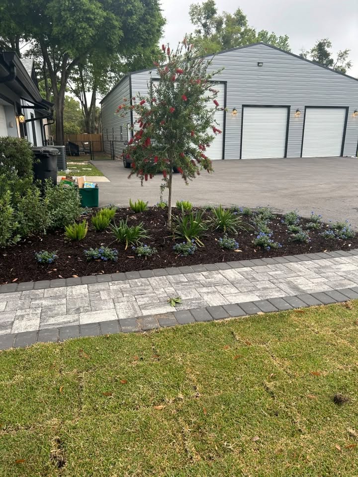 Paver walkway